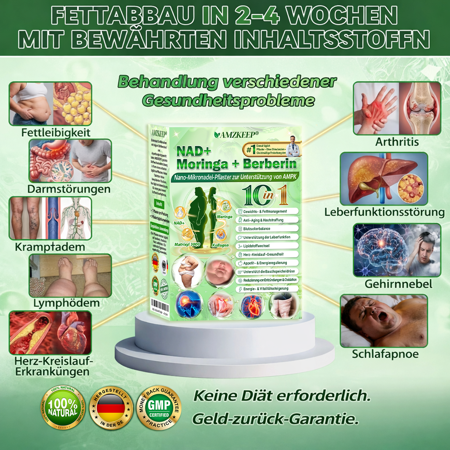 🇩🇪𝑨𝑴𝒁𝑲𝑬𝑬𝑷® 𝑵𝒂𝒏𝒐 𝑴𝒊𝒄𝒓𝒐𝒏𝒆𝒆𝒅𝒍𝒆 𝑷𝒂𝒕𝒄𝒉 (𝑵𝒖𝒓 𝒆𝒊𝒏𝒎𝒂𝒍 𝒕ä𝒈𝒍𝒊𝒄𝒉 — 𝒔𝒊𝒄𝒉𝒕𝒃𝒂𝒓𝒆 𝑽𝒆𝒓ä𝒏𝒅𝒆𝒓𝒖𝒏𝒈𝒆𝒏 𝒊𝒏 7 𝑻𝒂𝒈𝒆𝒏) 𝑭𝒐𝒓𝒎𝒆𝒍 ✅ 𝑼𝒏𝒕𝒆𝒓𝒔𝒕ü𝒕𝒛𝒕 𝑺𝒕𝒐𝒇𝒇𝒘𝒆𝒄𝒉𝒔𝒆𝒍, 𝑮𝒆𝒘𝒊𝒄𝒉𝒕𝒔𝒎𝒂𝒏𝒂𝒈𝒆𝒎𝒆𝒏𝒕, 𝑯𝒆𝒓𝒛𝒈𝒆𝒔𝒖𝒏𝒅𝒉𝒆𝒊𝒕 𝒔𝒐𝒘𝒊𝒆 𝒃𝒆𝒊 𝑭𝒆𝒕𝒕𝒍𝒆𝒊𝒃𝒊𝒈𝒌𝒆𝒊𝒕, 𝒆𝒓𝒔𝒄𝒉𝒍𝒂𝒇𝒇𝒕𝒆𝒓 𝑯𝒂𝒖𝒕, 𝑫𝒊𝒂𝒃𝒆𝒕𝒆𝒔, 𝑺𝒄𝒉𝒍𝒂𝒇𝒂𝒑𝒏𝒐𝒆 𝒖𝒏𝒅 𝑮𝒆𝒍𝒆𝒏𝒌𝒑𝒓𝒐𝒃𝒍𝒆𝒎𝒆𝒏.