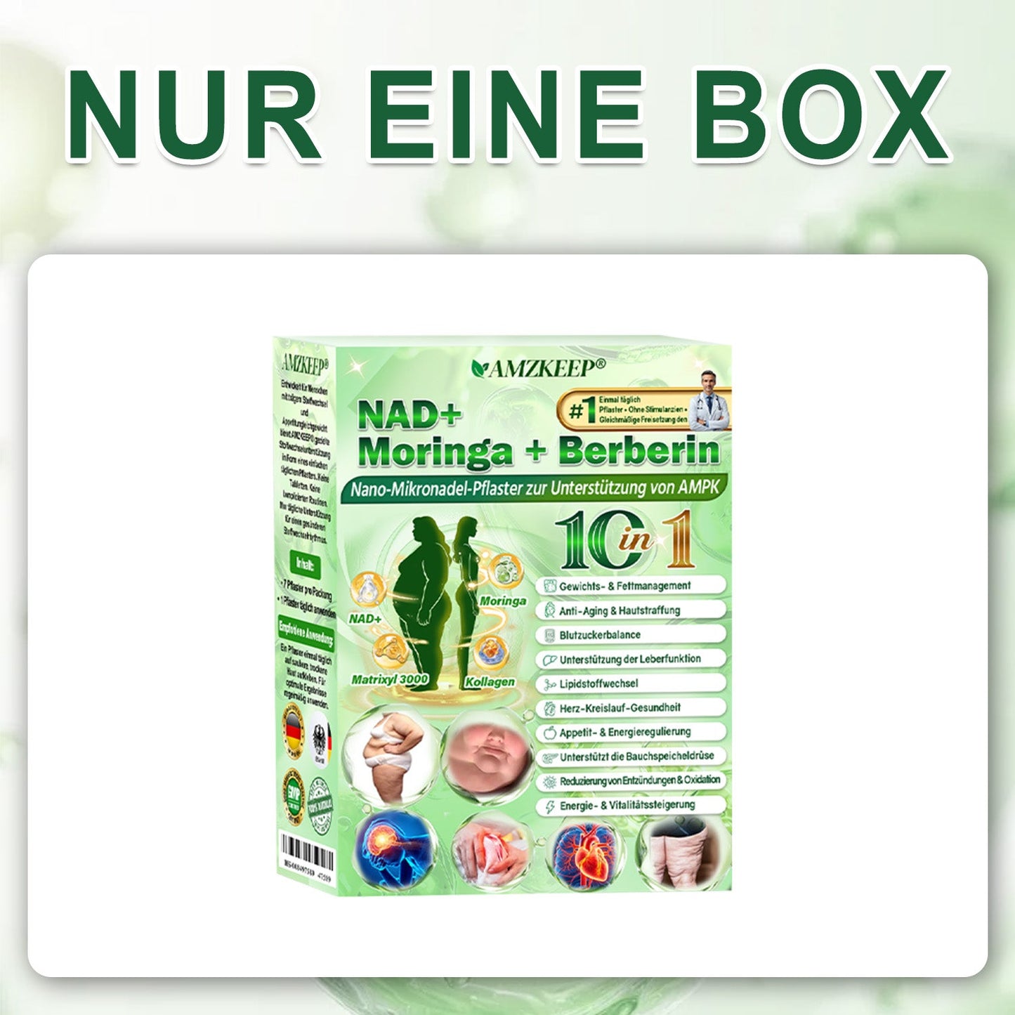 🇩🇪𝑨𝑴𝒁𝑲𝑬𝑬𝑷® 𝑵𝒂𝒏𝒐 𝑴𝒊𝒄𝒓𝒐𝒏𝒆𝒆𝒅𝒍𝒆 𝑷𝒂𝒕𝒄𝒉 (𝑵𝒖𝒓 𝒆𝒊𝒏𝒎𝒂𝒍 𝒕ä𝒈𝒍𝒊𝒄𝒉 — 𝒔𝒊𝒄𝒉𝒕𝒃𝒂𝒓𝒆 𝑽𝒆𝒓ä𝒏𝒅𝒆𝒓𝒖𝒏𝒈𝒆𝒏 𝒊𝒏 7 𝑻𝒂𝒈𝒆𝒏) 𝑭𝒐𝒓𝒎𝒆𝒍 ✅ 𝑼𝒏𝒕𝒆𝒓𝒔𝒕ü𝒕𝒛𝒕 𝑺𝒕𝒐𝒇𝒇𝒘𝒆𝒄𝒉𝒔𝒆𝒍, 𝑮𝒆𝒘𝒊𝒄𝒉𝒕𝒔𝒎𝒂𝒏𝒂𝒈𝒆𝒎𝒆𝒏𝒕, 𝑯𝒆𝒓𝒛𝒈𝒆𝒔𝒖𝒏𝒅𝒉𝒆𝒊𝒕 𝒔𝒐𝒘𝒊𝒆 𝒃𝒆𝒊 𝑭𝒆𝒕𝒕𝒍𝒆𝒊𝒃𝒊𝒈𝒌𝒆𝒊𝒕, 𝒆𝒓𝒔𝒄𝒉𝒍𝒂𝒇𝒇𝒕𝒆𝒓 𝑯𝒂𝒖𝒕, 𝑫𝒊𝒂𝒃𝒆𝒕𝒆𝒔, 𝑺𝒄𝒉𝒍𝒂𝒇𝒂𝒑𝒏𝒐𝒆 𝒖𝒏𝒅 𝑮𝒆𝒍𝒆𝒏𝒌𝒑𝒓𝒐𝒃𝒍𝒆𝒎𝒆𝒏.