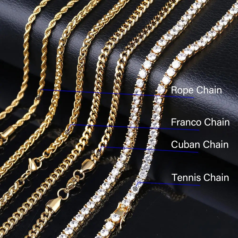 TOPGRILLZ ICEDOUT Blueface Benjamin Piece Pendant with Tennis Chain Bling Hip Hop Jewelry Street Culture